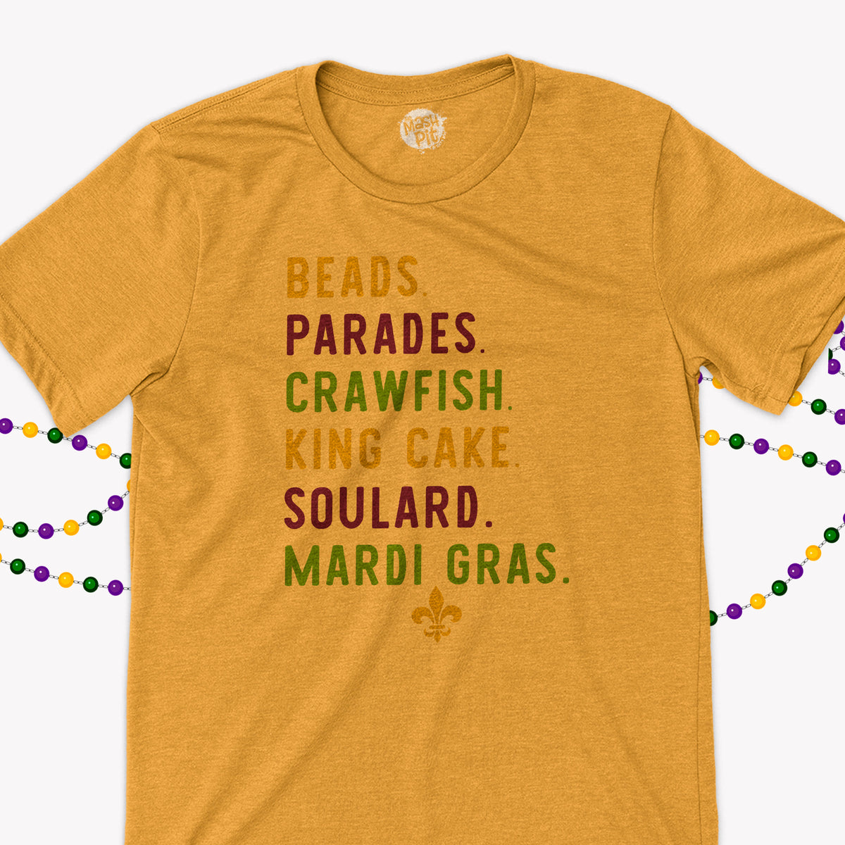 Mardi Gras Soulard St. Louis Mardi Gras shirt custom personalized tsh