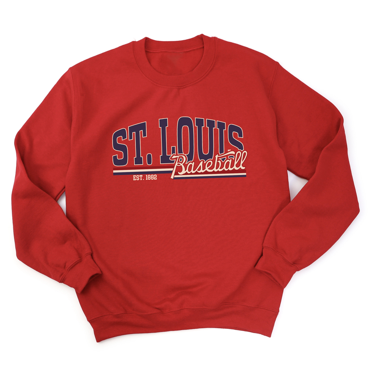 St. Louis Baseball Retro Script Tee ⚾Original Design Dark – The Mash Pit