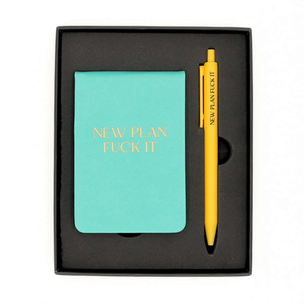 Properly Improper - Pocket Journal & Pen Box Set New Plan Fuck It – The ...