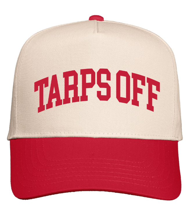 tarps off TARPS OFF Printed Baseball Cap | Funny St. Louis Baseball Hat | STL Game Day Hat