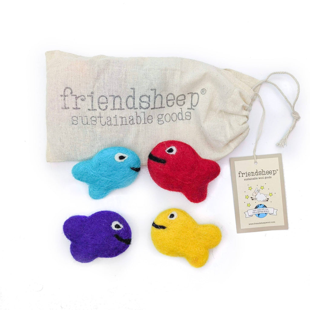 Friendsheep - Fish Family Eco Wool Pet Toys - Set of 4 – The Mash Pit