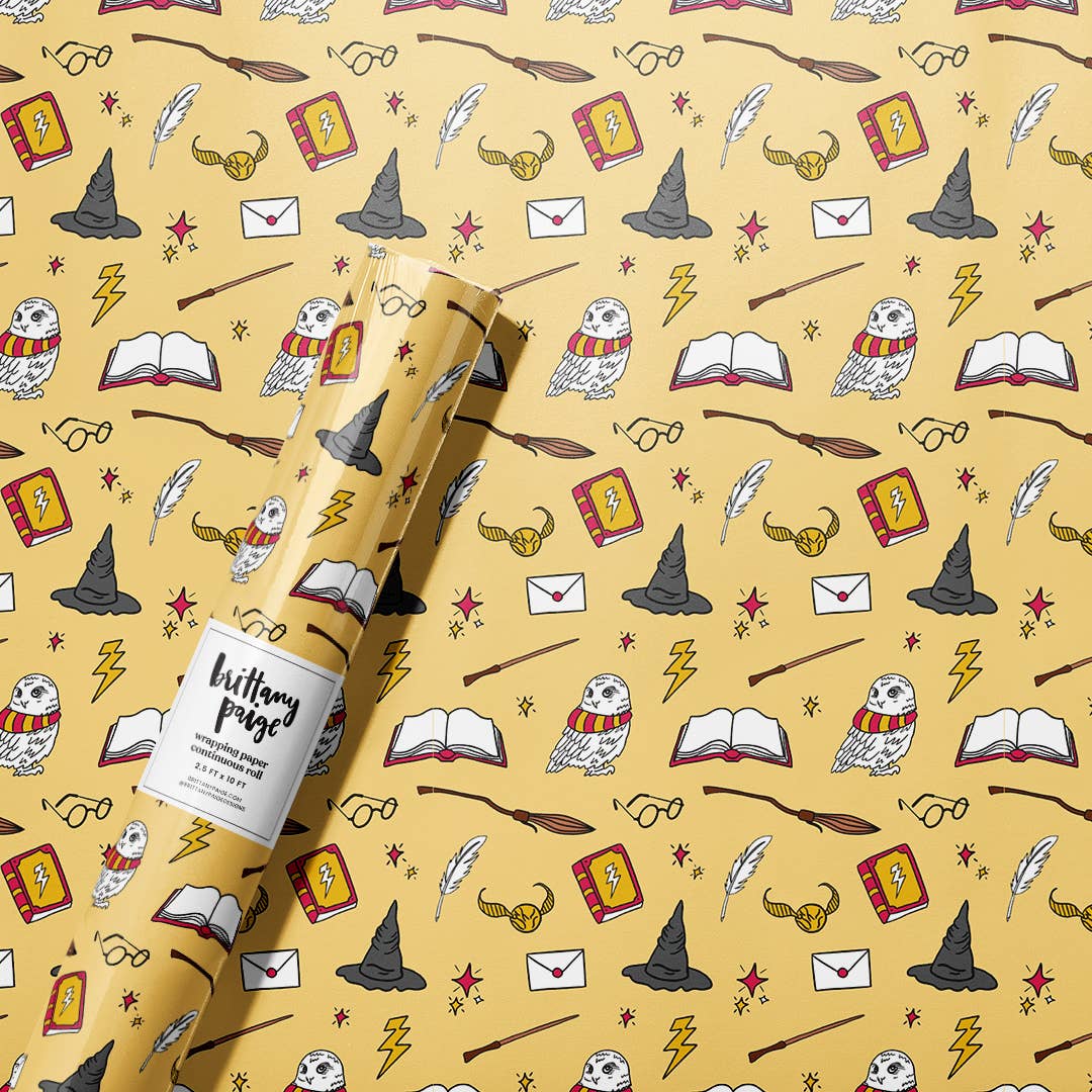 Harry Potter inspired wrapping paper heavyweight pop culture wrapping ... Harry Potter inspired wrapping paper heavyweight pop culture wrapping ...