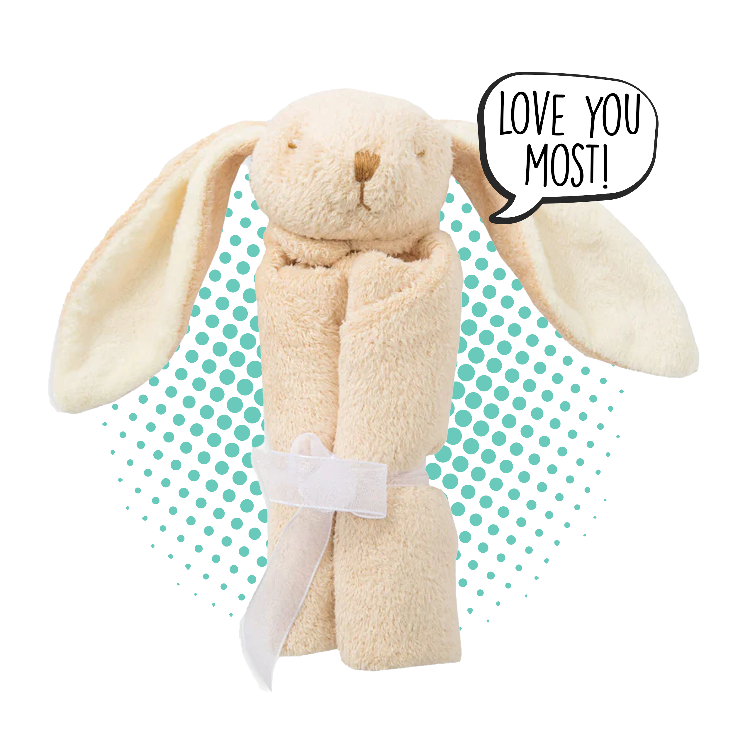 Angel dear lovey discount bunny