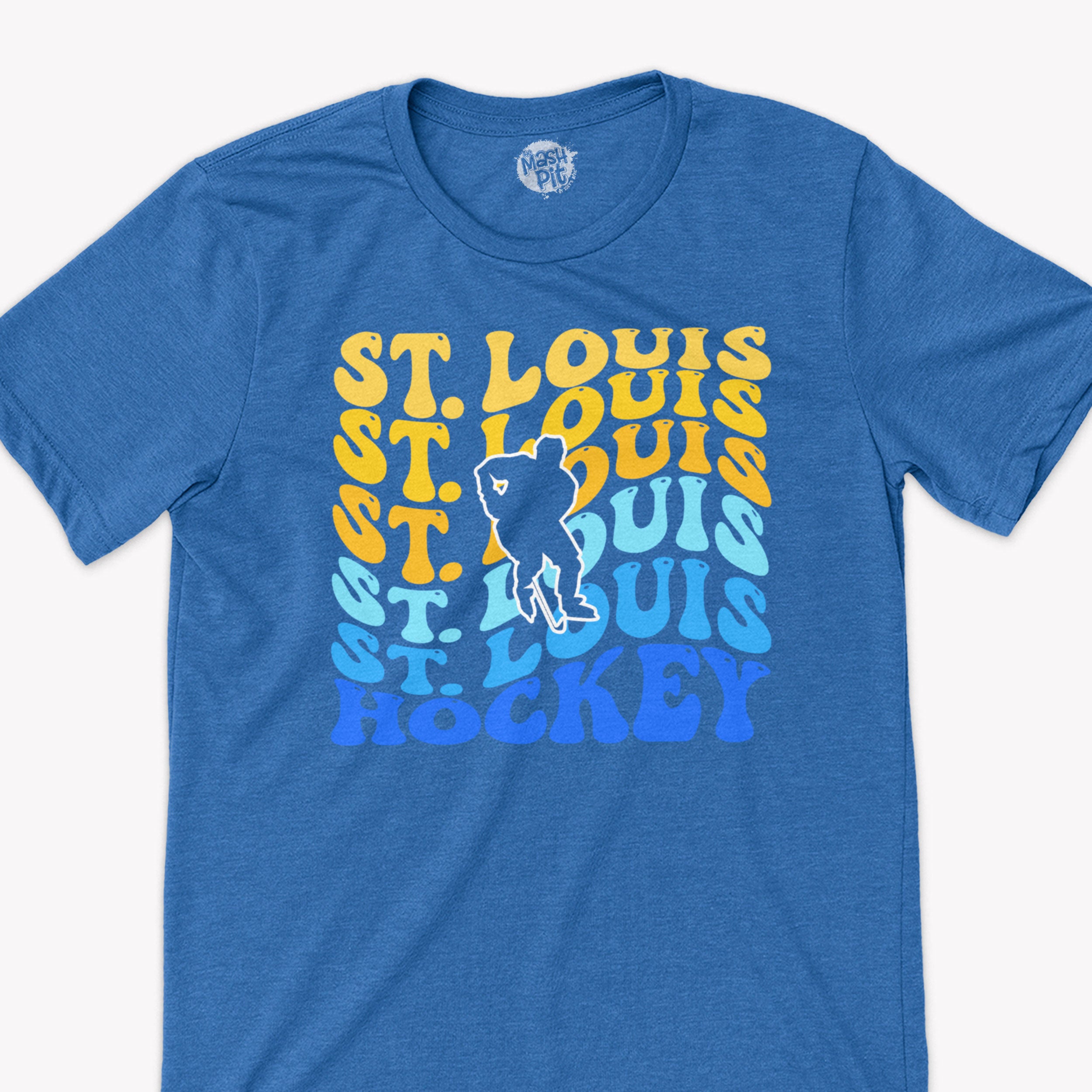 ST. LOUIS BLUES WE WENT BLUES TEE - WHITE