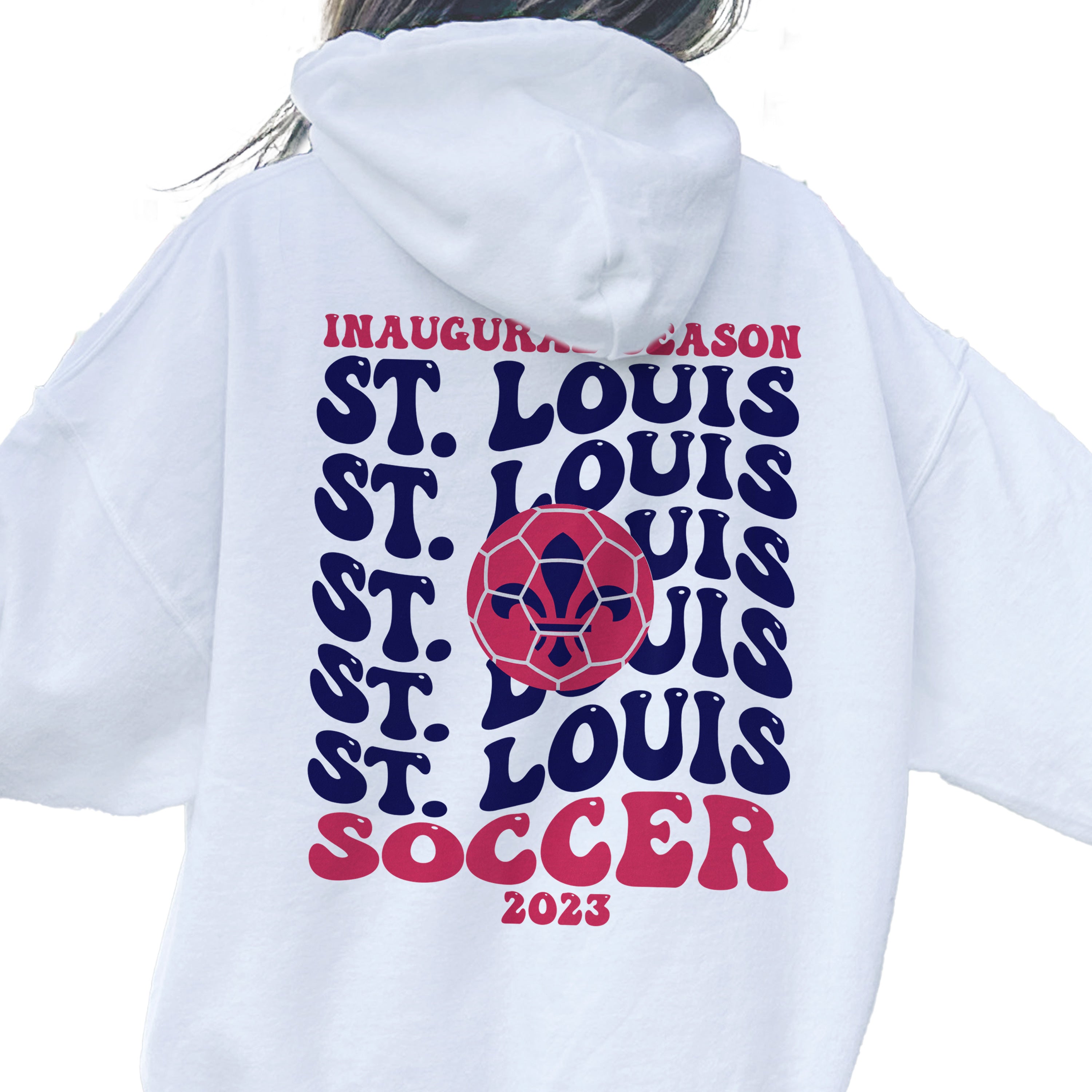 Soccer City STL saint louis soccer club unisex hooded sweatshirt